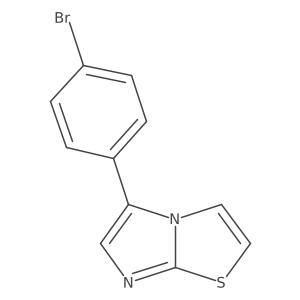 Imidazo[2,1-B]thiazole, 5-(4-bromophenyl)-结构式