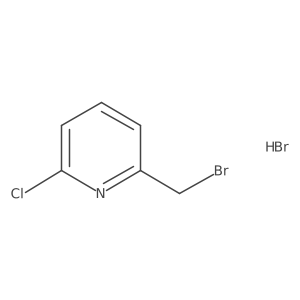 2-(Bromomethyl)-6-chloropyridine hydrobromide结构式