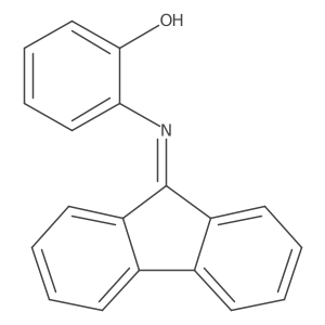 2-(9H-Fluoren-9-ylideneamino)phenol结构式