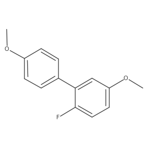 2-Fluoro-4',5-dimethoxy-1,1'-biphenyl结构式