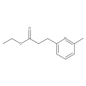 Ethyl 3-(6-methylpyridin-2-yl)propanoate结构式