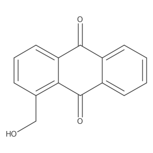1-(Hydroxymethyl)anthracene-9,10-dione Structure