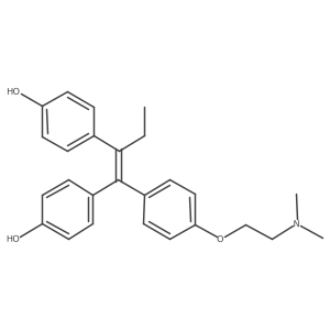 (E/Z)-4,4'-Dihydroxy Tamoxifen结构式