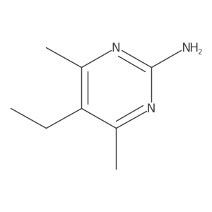 5-Ethyl-4,6-dimethylpyrimidin-2-amine Structure