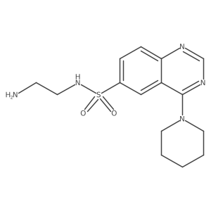 N-(2-Aminoethyl)-4-(1-piperidinyl)-6-quinazolinesulfonamide Structure