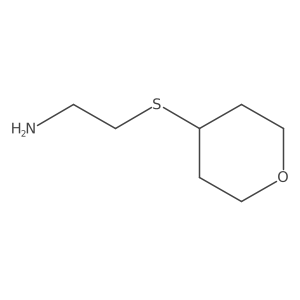 2-(Oxan-4-ylsulfanyl)ethan-1-amine Structure