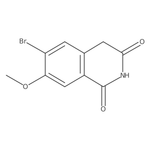 6-bromo-7-methoxy-4H-isoquinoline-1,3-dione Structure