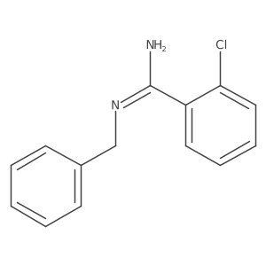 N-Benzyl-2-chlorobenzenecarboximidamide Structure
