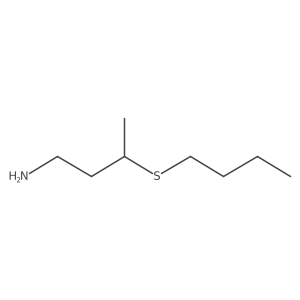 3-(Butylthio)butan-1-amine结构式
