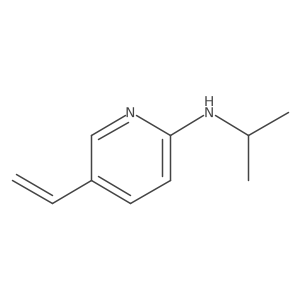 N-isopropyl-5-vinylpyridin-2-amine结构式