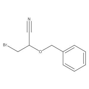2-Benzyloxy-3-bromopropionitrile Structure