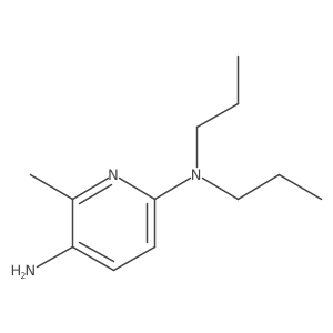 6-Methyl-N2,N2-dipropyl-2,5-pyridinediamine结构式