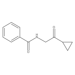 Benzamide, N-(2-cyclopropyl-2-oxoethyl)-结构式