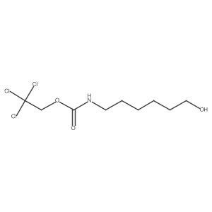 2,2,2-trichloroethyl N-(6-hydroxyhexyl)carbamate Structure