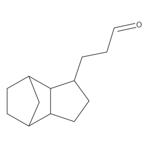 Octahydro-4,7-methano-1H-indene-1-propanal Structure