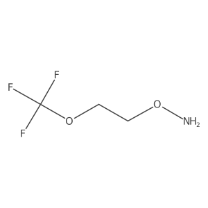 O-[2-(trifluoromethoxy)ethyl]hydroxylamine结构式