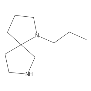 1-Propyl-1,7-diazaspiro[4.4]nonane Structure