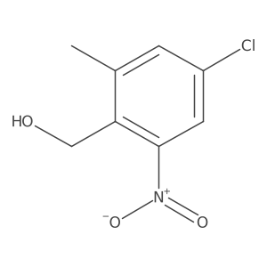 (4-Chloro-2-methyl-6-nitrophenyl)methanol Structure