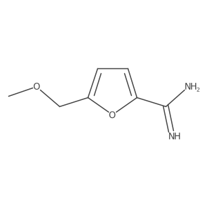 5-(Methoxymethyl)furan-2-carboximidamide Structure