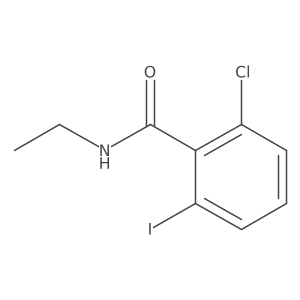 2-Chloro-N-ethyl-6-iodobenzamide Structure