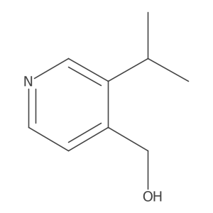 (3-Isopropylpyridin-4-yl)methanol结构式
