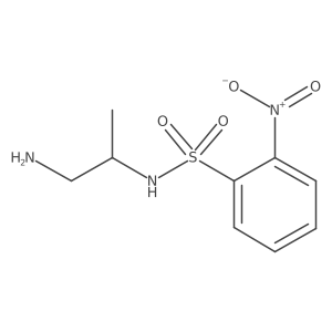N-[(2R)-1-aminopropan-2-yl]-2-nitrobenzene-1-sulfonamide Structure