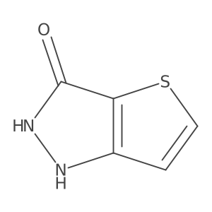 1,2-Dihydro-3H-thieno[3,2-c]pyrazol-3-one Structure