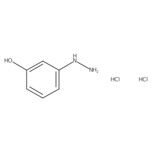 3-Hydrazinylphenol dihydrochloride结构式