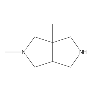 2,3A-dimethyl-octahydropyrrolo[3,4-c]pyrrole结构式