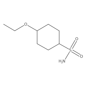 4-Ethoxycyclohexane-1-sulfonamide结构式