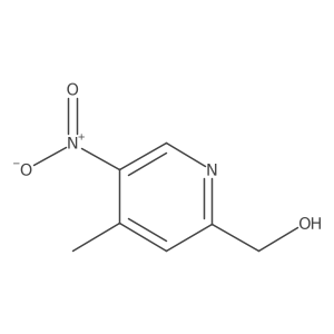 (4-Methyl-5-nitropyridin-2-yl)methanol Structure