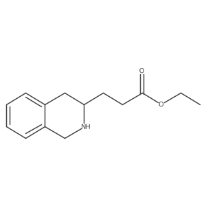 Ethyl 3-(1,2,3,4-tetrahydroisoquinolin-3-yl)propanoate Structure