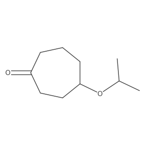 4-(Propan-2-yloxy)cycloheptan-1-one Structure