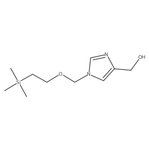 1-(2-Trimethylsilylethoxymethyl)-1H-imidazole-4-methanol Structure