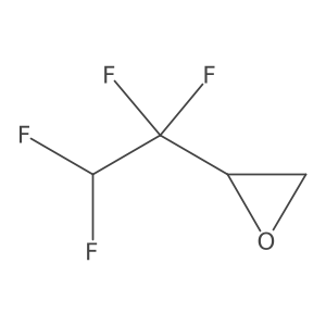 (2S)-2-(1,1,2,2-tetrafluoroethyl)oxirane结构式