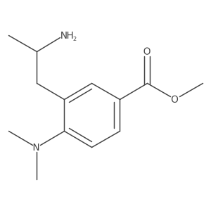 methyl 3-[(2S)-2-aminopropyl]-4-(dimethylamino)benzoate结构式
