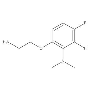 6-(2-aminoethoxy)-2,3-difluoro-N,N-dimethylaniline Structure