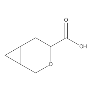 3-Oxabicyclo[4.1.0]heptane-4-carboxylic acid Structure