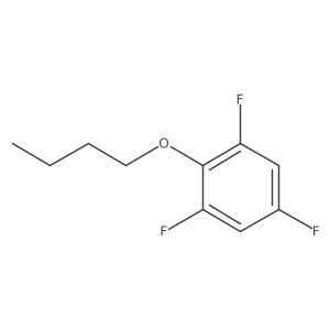 2-Butoxy-1,3,5-trifluorobenzene结构式
