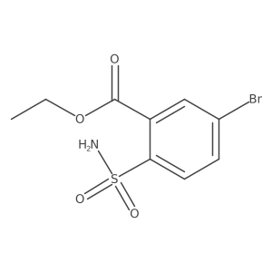 Ethyl 5-bromo-2-sulfamoylbenzoate Structure
