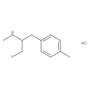 [1-Fluoro-3-(4-methylphenyl)propan-2-yl](methyl)amine hydrochloride Structure