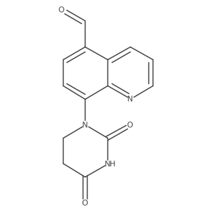 8-(2,4-Dioxo-1,3-diazinan-1-yl)quinoline-5-carbaldehyde结构式