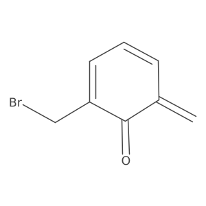 2-(Bromomethyl)-6-methylene-2,4-cyclohexadien-1-one Structure