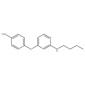 4-(4-Aminophenoxy)-2-butylaminopyridine Structure