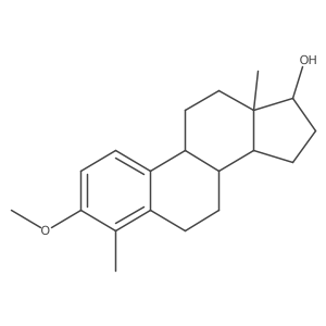3-Methoxy-4,13-dimethyl-6,7,8,9,11,12,14,15,16,17-decahydrocyclopenta[a]phenanthren-17-ol Structure