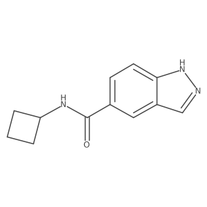 n-Cyclobutyl-1h-indazole-5-carboxamide Structure