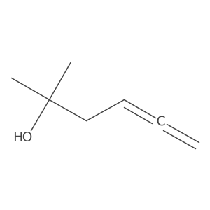 2-Methylhexa-4,5-dien-2-ol Structure