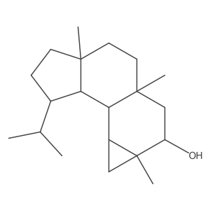 (-)-Neoverrucosan-5beta-ol Structure