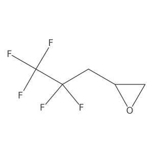(2,2,3,3,3-Pentafluoropropyl)oxirane Structure