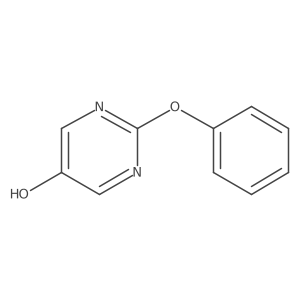 2-Phenoxypyrimidin-5-OL结构式